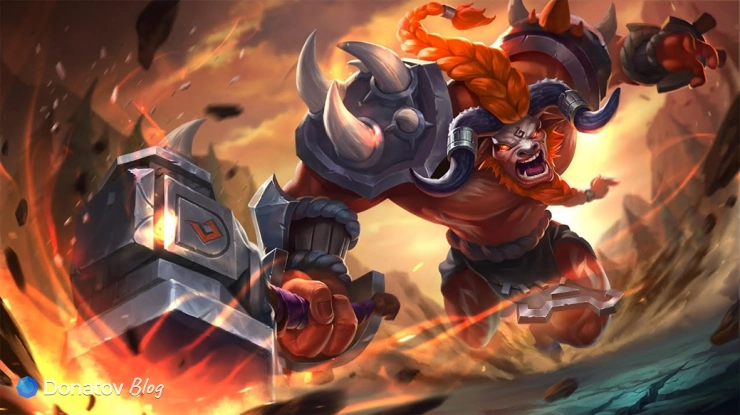 Арт Минотавра в Mobile Legends: Bang Bang