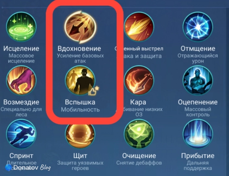 Заклинания для Мии из Mobile Legends: Bang Bang