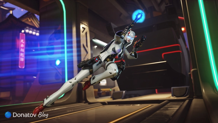 Персонаж Сион из игры Overwatch