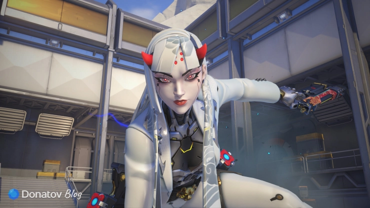 Итоговый дизайн Сион в Overwatch