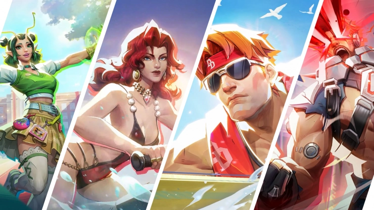 Новые летние облики в магазине Marvel Rivals: Чёрная вдова, Мантис и Мэджик