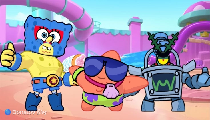 Скины «Эль Губка», «Баззтрик», «Планктон Дэррил» в Brawl Stars