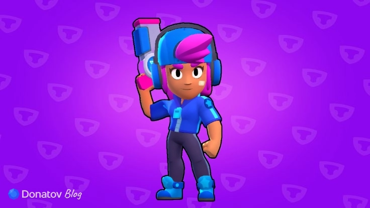 Скин «Звёздная Шелли» в Brawl Stars