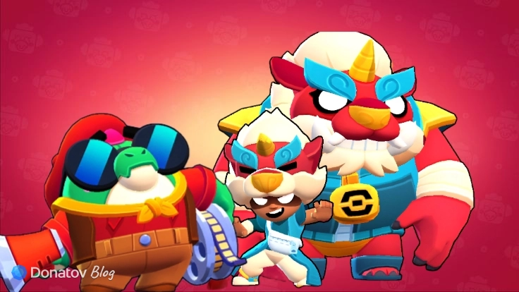Скины «Режиссёр Базз» и «Нянь Нита» в Brawl Stars
