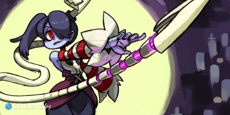 Сквигли из Skullgirls: Fighting RPG