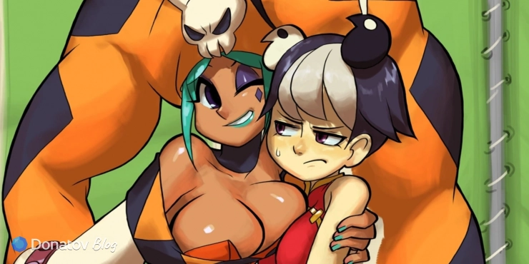 Карточка главы «Гвоздь программы» в Skullgirls: Fighting RPG