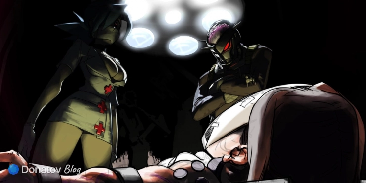 Карточка главы «Нарастающая боль» в Skullgirls: Fighting RPG