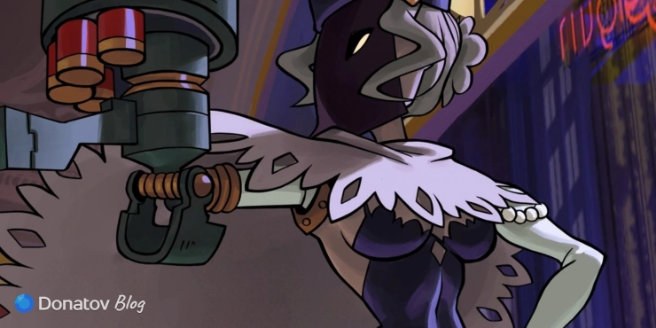 Карточка главы «Восхождение девы» в Skullgirls: Fighting RPG