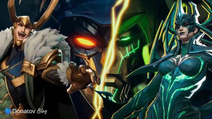 Локи и Хела в Marvel Rivals