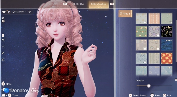 Pattern Creation в Infinity Nikki