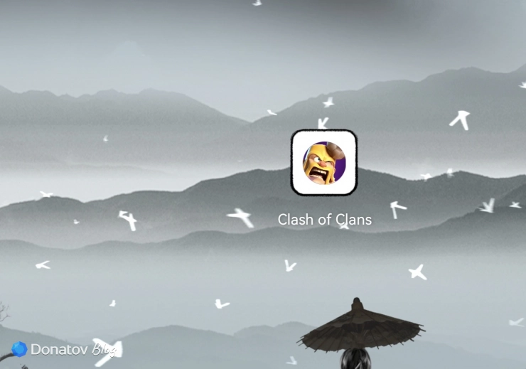 Иконка Clash of Clans с мячом — к Чемпионату Мира по футболу