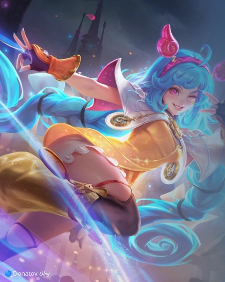 Официальный арт Чичи из Mobile Legends: Bang Bang