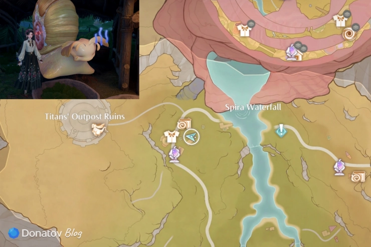 Первая больная улитка в Infinity Nikki