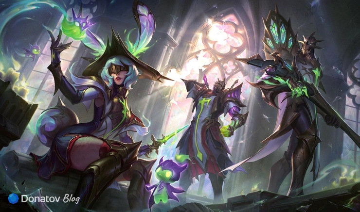 Образ «Джин из расколотого ордена» в League of Legends