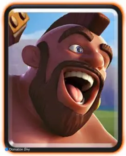 Всадник на кабане в Clash Royale
