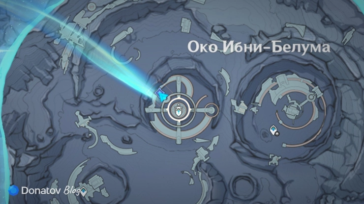 Телепорт Око Ибни-Белума в Genshin Impact