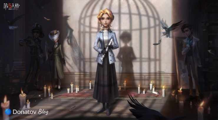 Официальная иллюстрация Cage of Yesteryear в Identity V