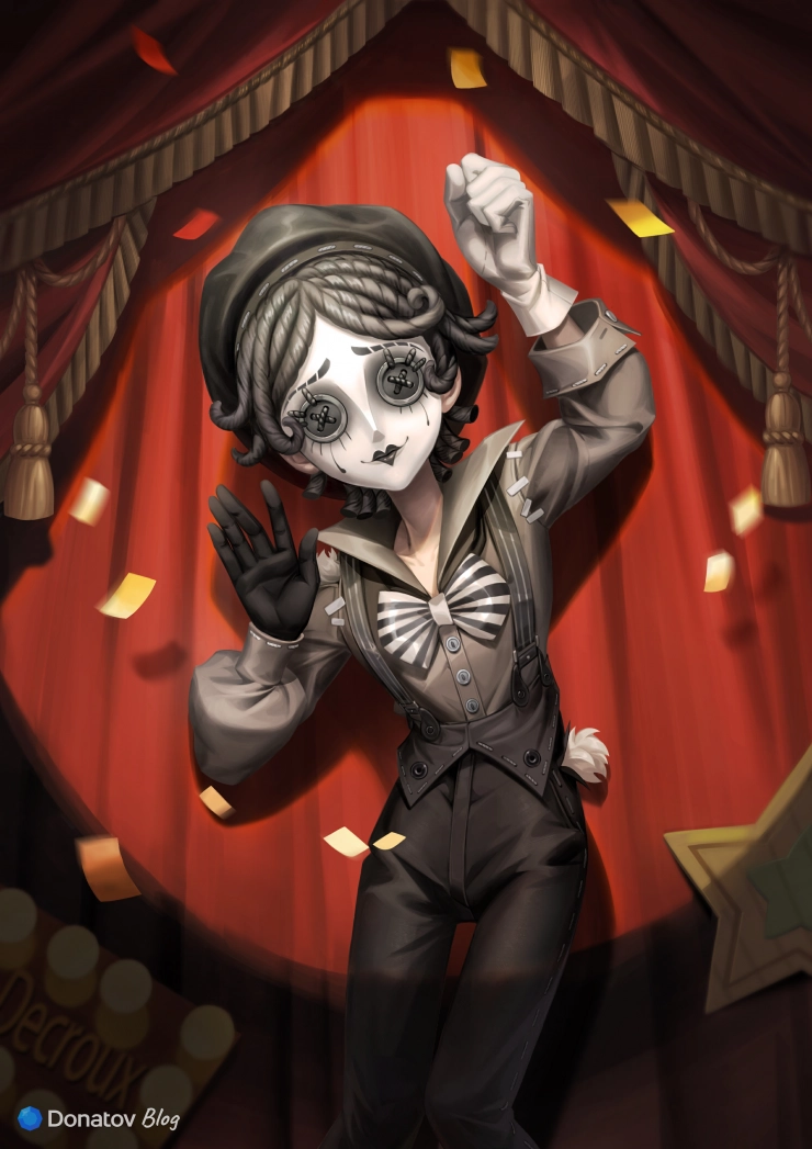 Официальная иллюстрация Мима в Identity V