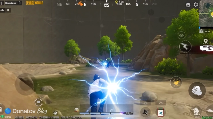 «Чидори» в PUBG Mobile