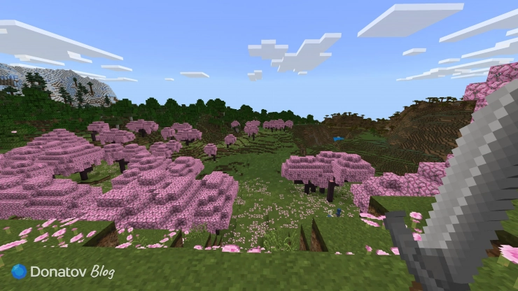 Железный меч в Minecraft