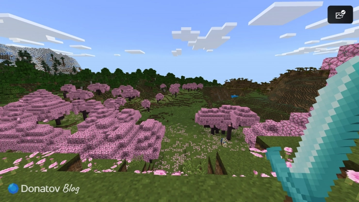 Алмазный меч в Minecraft