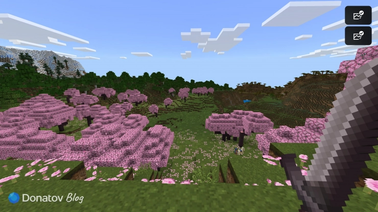 Незеритовый меч в Minecraft