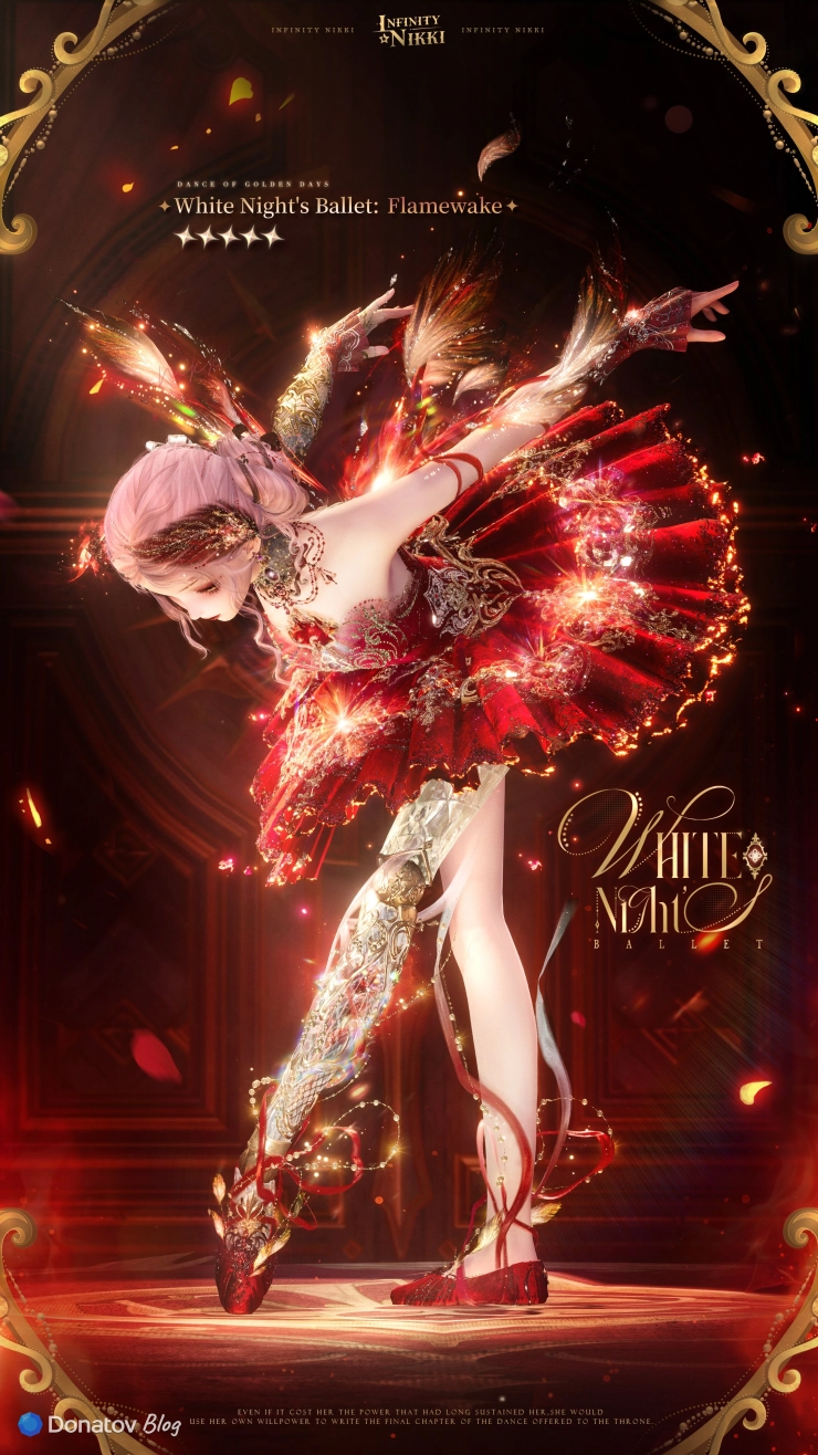 Альтернативные части White Night's Ballet: Flamewake в Infinity Nikki