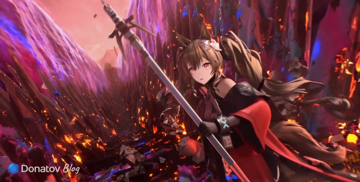 Гилберта в официальном трейлере Arknights: Endfield «Back to Endfield»