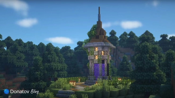 Портал в Незер в Minecraft