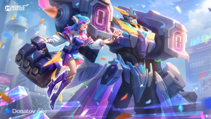 Официальный арт Эдит из Mobile Legends: Bang Bang