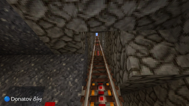 Как класть энергорельсы в Minecraft