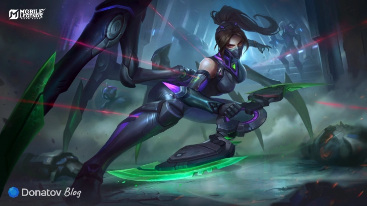 Арт Ханаби из Mobile Legends: Bang Bang