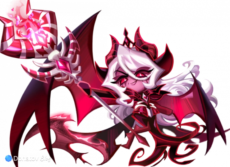 Dark Enchantress Cookie из Cookie Run: Kingdom