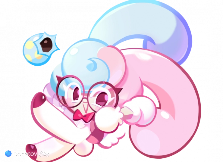 Marshmallow Bunny Cookie из Cookie Run: Kingdom