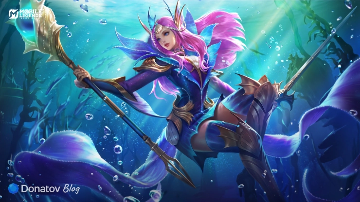 Арт Одетты из Mobile Legends: Bang Bang