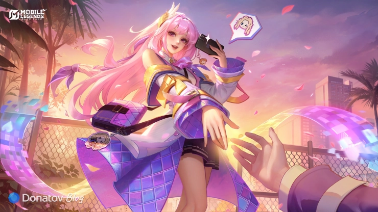 Официальный арт Одетты из Mobile Legends: Bang Bang