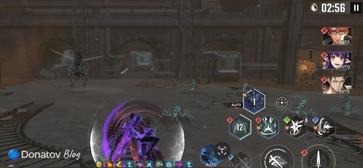 Игра Solo Leveling: ARISE при минимальных настройках на Android