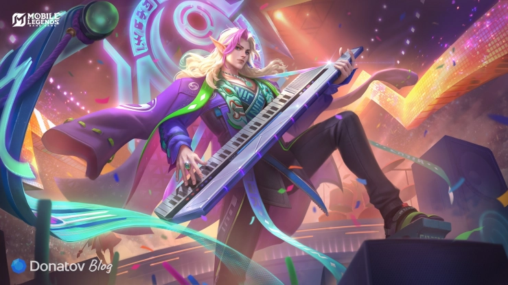 Официальный арт Эстеса из Mobile Legends: Bang Bang