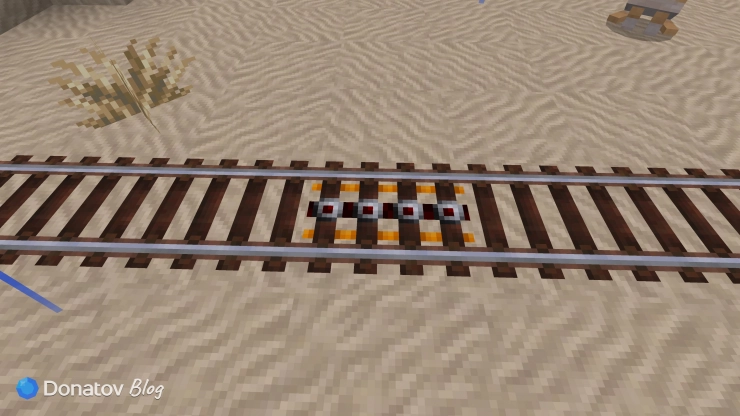Энергорельсы в Minecraft