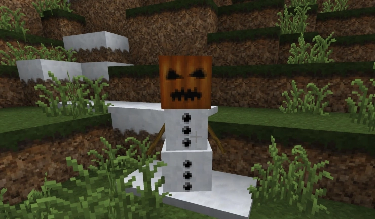 Как сделать снежного голема в Minecraft и зачем он может вам пригодиться