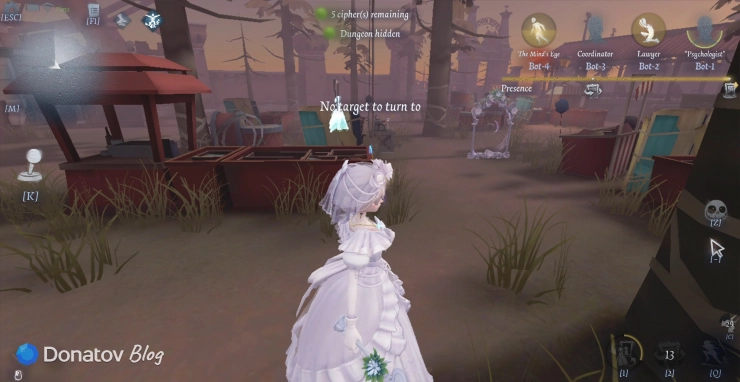 Не удалось использовать Mirror Rotation в Identity V