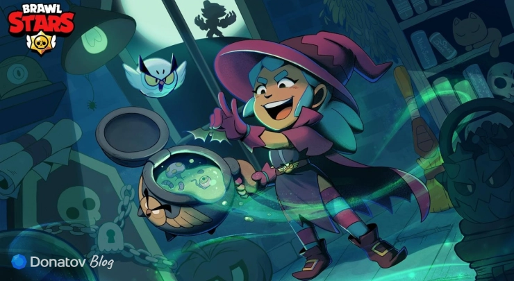 Колдунья Шелли в Brawl Stars