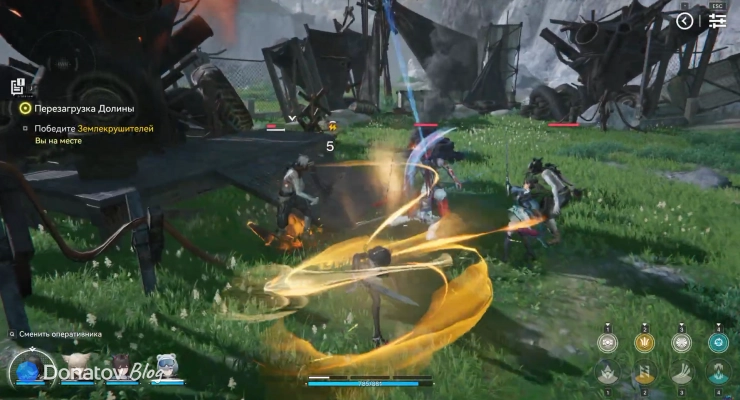 Битва с Землекрушителями в Arknights: Endfield