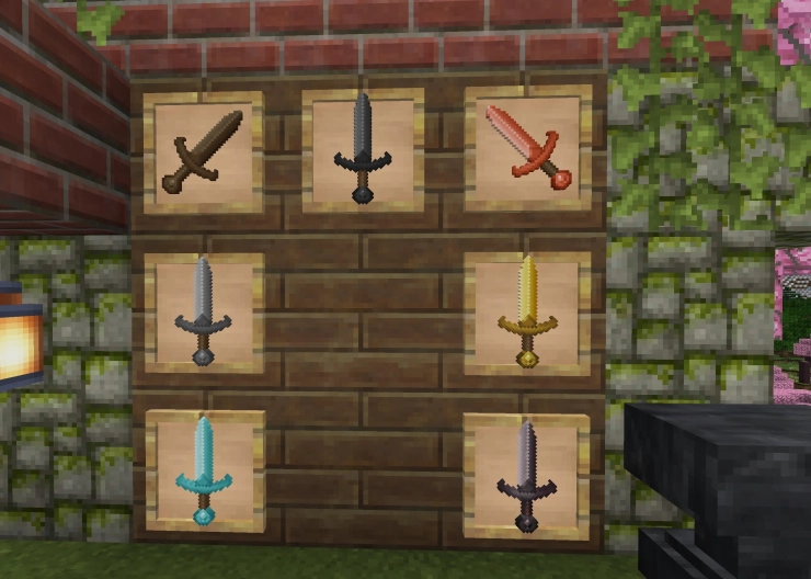 Как сделать меч в Minecraft: рецепты крафта от деревянного до незеритового