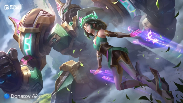 Арт Эдит из Mobile Legends: Bang Bang