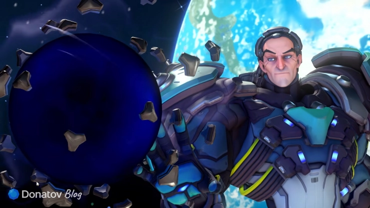 Герой Сигма в игре Overwatch