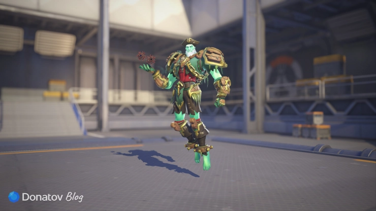 Облик «Летучий голландец» на Сигму в Overwatch