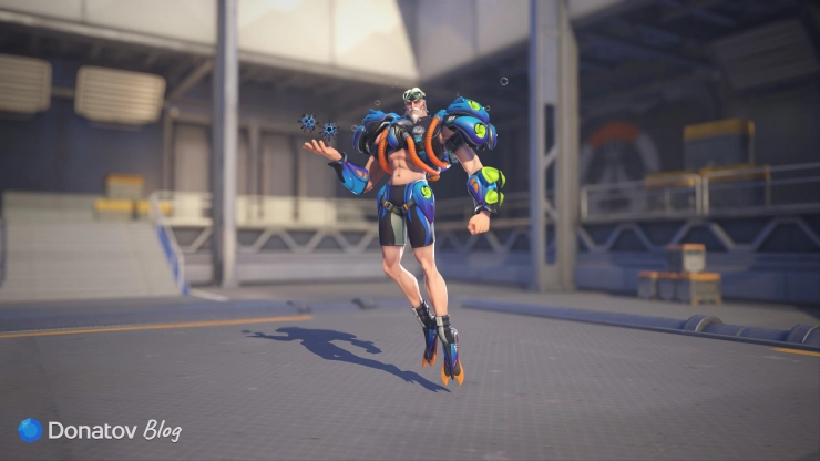 Облик «Аквалангист» на Сигму в Overwatch