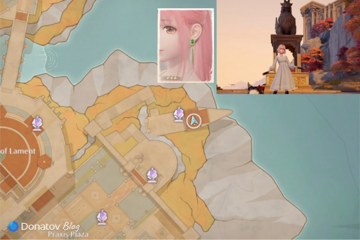 Как найти серьги Distant Glimmer наряда Stellar Banquet в Infinity Nikki