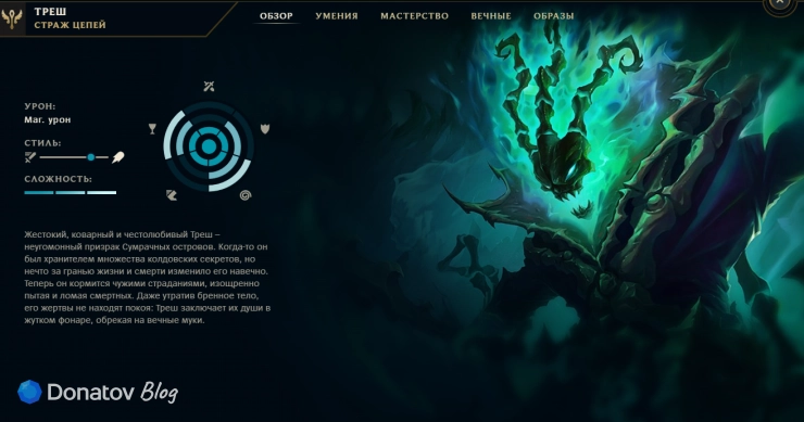 Треш в клиенте League of Legends